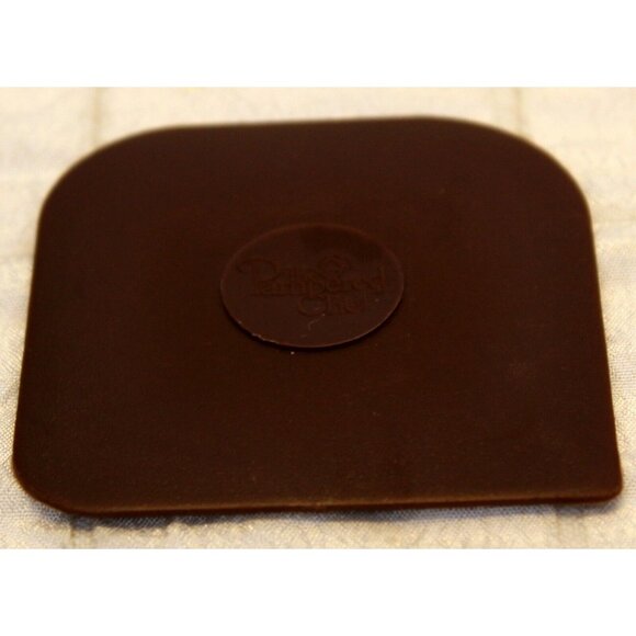 Pampered Chef Double Bowl Microwave Egg Cooker #2173 Unglazed Stoneware Scraper - Picture 3 of 7